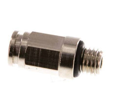 Racor de 4mm x M 7 con rosca macho de latón NBR [5 piezas]