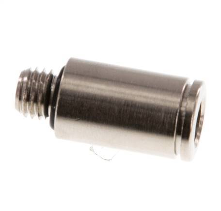 Racor de 6mm x M 7 con rosca macho de latón NBR [5 piezas]