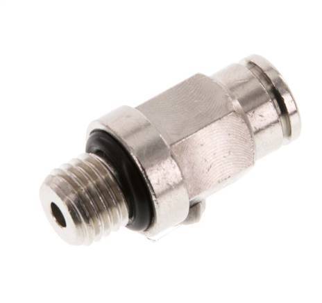 Racor de 4mm x M 8 x 1 con rosca macho de latón NBR [2 piezas]