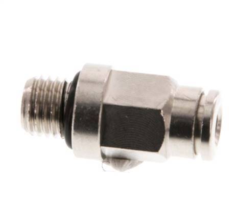 Racor de 4mm x M 8 x 1 con rosca macho de latón NBR [2 piezas]