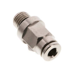 Racor de 4mm x M 8 x 1 con rosca macho de latón NBR [2 piezas]