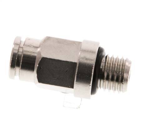 Racor de 4mm x M 8 x 1 con rosca macho de latón NBR [2 piezas]