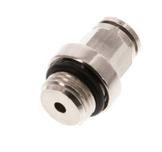 Racor de 4mm x M 10 x 1 con rosca macho de latón NBR [2 piezas]