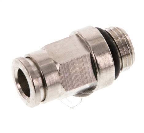 Racor con rosca macho 6mm x M 10 x 1 Latón NBR [2 Piezas]
