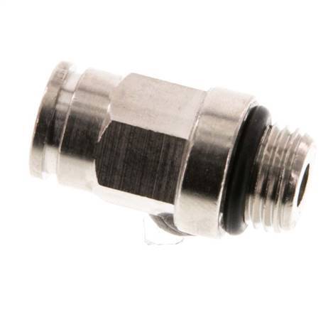 Racor con rosca macho 6mm x M 10 x 1 Latón NBR [2 Piezas]