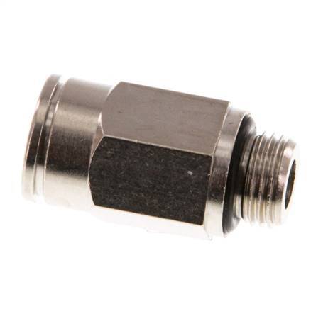 Racor de 8mm x G1/8'' con rosca macho de latón NBR [5 piezas]