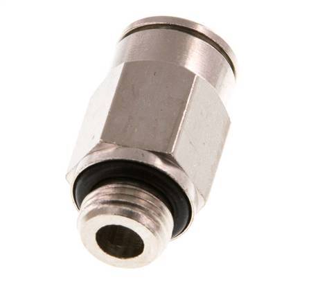 Racor de 8mm x G1/8'' con rosca macho de latón NBR [5 piezas]