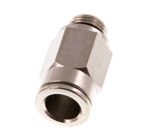 Racor de 8mm x G1/8'' con rosca macho de latón NBR [5 piezas]