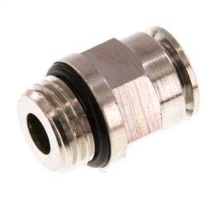 Racor de 8mm x G1/4'' con rosca macho de latón NBR [2 piezas]