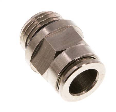 Racor de 8mm x G1/4'' con rosca macho de latón NBR [2 piezas]
