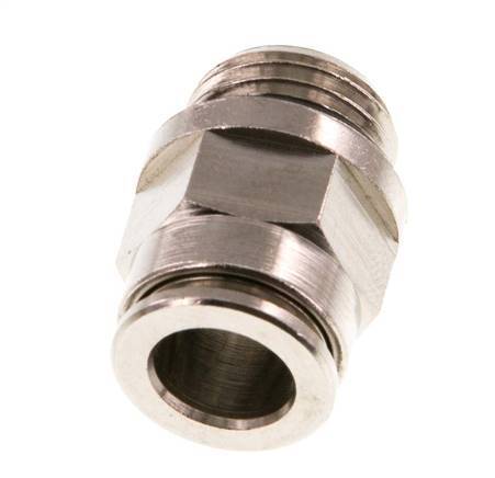 Racor de 8mm x G1/4'' con rosca macho de latón NBR [2 piezas]