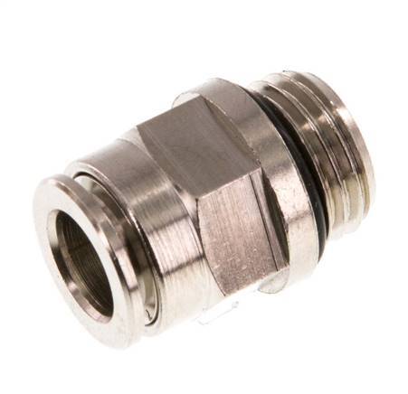 Racor de 8mm x G1/4'' con rosca macho de latón NBR [2 piezas]