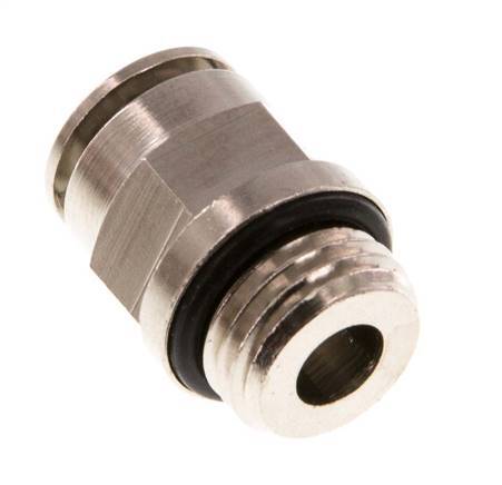 Racor de 8mm x G1/4'' con rosca macho de latón NBR [2 piezas]