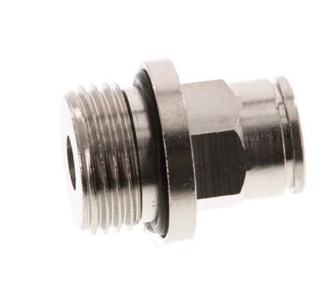 Racor de 8mm x G3/8'' con rosca macho de latón NBR [2 piezas]