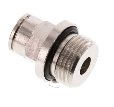 Racor de 8mm x G3/8'' con rosca macho de latón NBR [2 piezas]