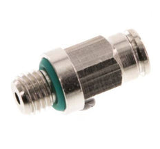 Racor de 4mm x M 8 x 1 con rosca macho de latón FKM [2 piezas]