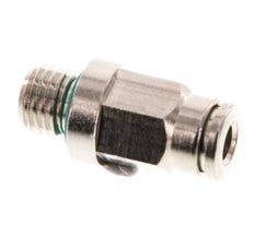Racor de 4mm x M 8 x 1 con rosca macho de latón FKM [2 piezas]