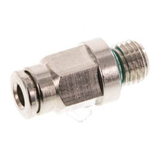 Racor de 4mm x M 8 x 1 con rosca macho de latón FKM [2 piezas]