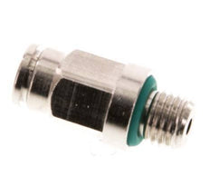 Racor de 4mm x M 8 x 1 con rosca macho de latón FKM [2 piezas]