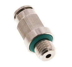 Racor de 4mm x M 8 x 1 con rosca macho de latón FKM [2 piezas]