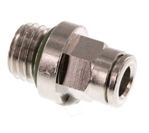 Racor de 6mm x M 12 x 1,5 con rosca macho de latón FKM [2 piezas]