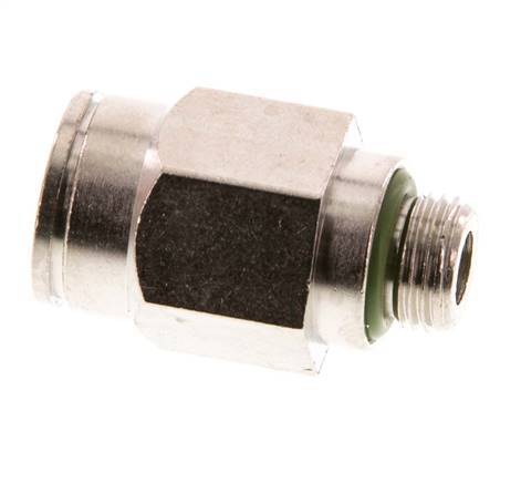 Racor de 10mm x G1/8'' con rosca macho de latón FKM [2 piezas]