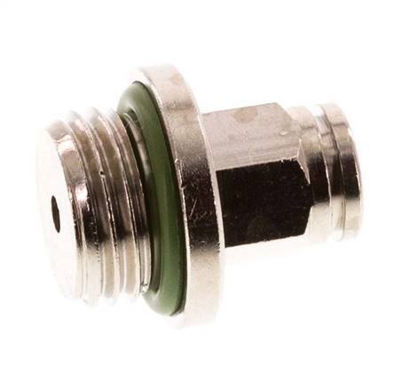 Racor de 4mm x G1/4'' con rosca macho de latón FKM [2 piezas]