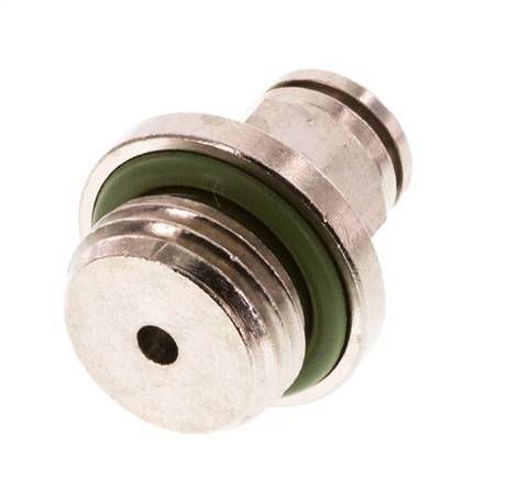 Racor de 4mm x G1/4'' con rosca macho de latón FKM [2 piezas]