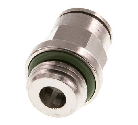 Racor de 8mm x G1/4'' con rosca macho de latón FKM [2 piezas]