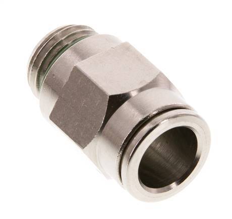 Racor de 10mm x G1/4'' con rosca macho de latón FKM [2 piezas]