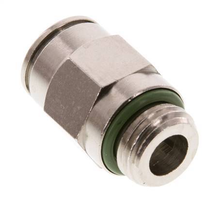 Racor de 10mm x G1/4'' con rosca macho de latón FKM [2 piezas]