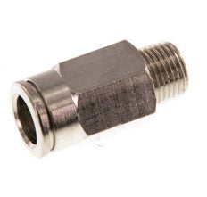 Racor de 8mm x R1/8'' con rosca macho de latón NBR [5 piezas]
