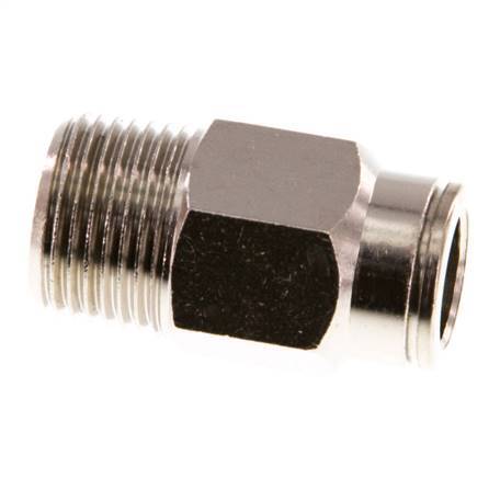 Racor de 10mm x R3/8'' con rosca macho de latón NBR [2 piezas]