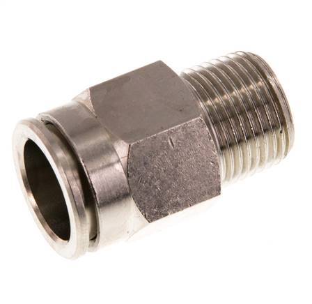 Racor de 14mm x R3/8'' con rosca macho Latón NBR