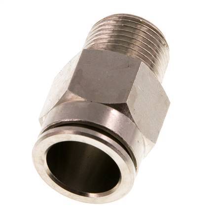 Racor de 14mm x R3/8'' con rosca macho Latón NBR