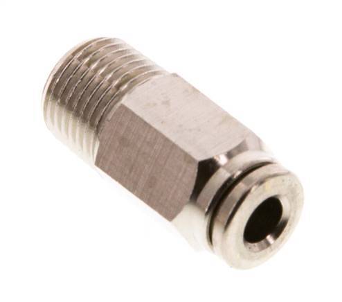 Racor de 4mm x R1/8'' con rosca macho de latón FKM [5 piezas]