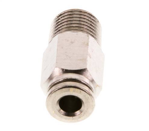 Racor de 4mm x R1/8'' con rosca macho de latón FKM [5 piezas]