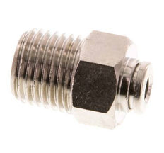 Racor de 4mm x R1/4'' con rosca macho de latón FKM [2 piezas]