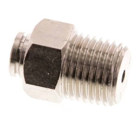 Racor de 4mm x R1/4'' con rosca macho de latón FKM [2 piezas]