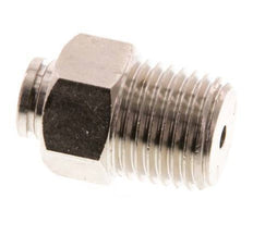 Racor de 4mm x R1/4'' con rosca macho de latón FKM [2 piezas]