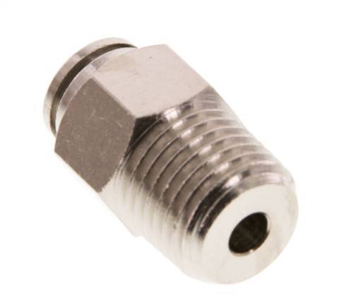 Racor de 6mm x R1/4'' con rosca macho de latón FKM [2 piezas]