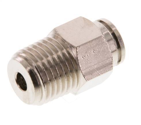 Racor de 6mm x R1/4'' con rosca macho de latón FKM [2 piezas]