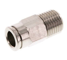 Racor de 8mm x R1/4'' con rosca macho de latón FKM [2 piezas]
