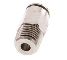 Racor de 8mm x R1/4'' con rosca macho de latón FKM [2 piezas]