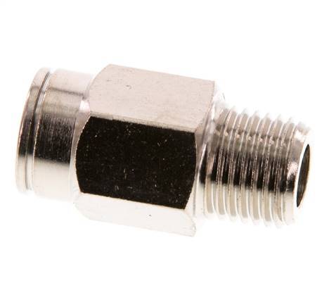 Racor de 10mm x R1/4'' con rosca macho de latón FKM [2 piezas]