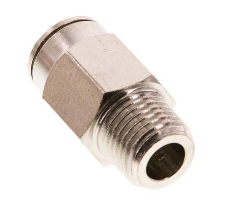 Racor de 10mm x R1/4'' con rosca macho de latón FKM [2 piezas]