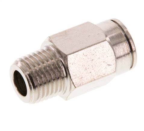 Racor de 10mm x R1/4'' con rosca macho de latón FKM [2 piezas]
