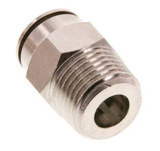 Racor rápido de 14 mm x R1/2'' con rosca macho de latón FKM