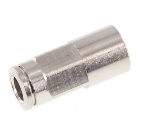 Racor de 6mm x G1/8'' con rosca hembra de latón NBR [2 piezas]