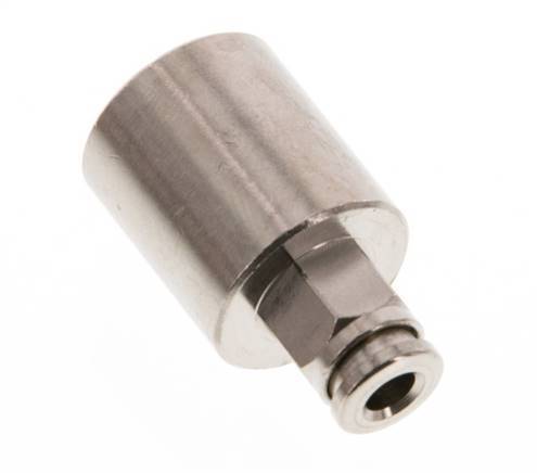 Racor de 4mm x G1/4'' con rosca hembra de latón NBR [2 piezas]